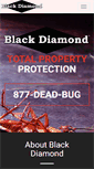 Mobile Screenshot of blackdiamondpestcontrol.com